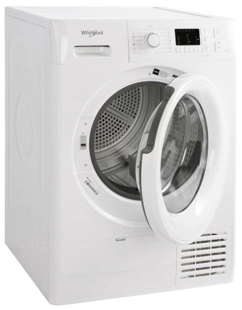 Сушильная машина Whirlpool FTCM108BEU / 8 кг / B / Белый photo 3