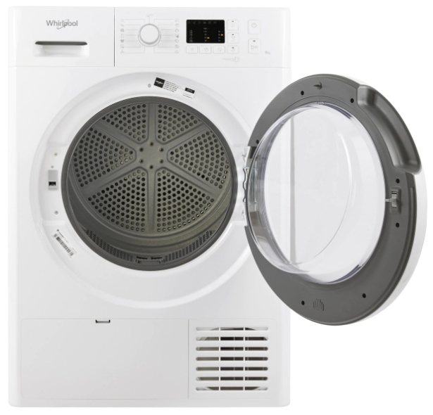 Сушильная машина Whirlpool FTCM108BEU / 8 кг / B / Белый photo 5