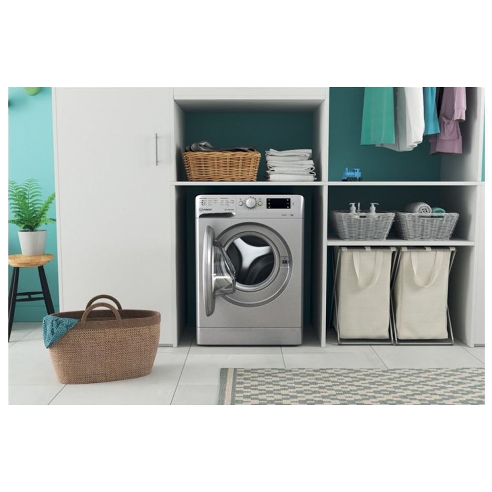 Стиральная машина Indesit OMTWE71252SEU 7 кг / 1200 об/мин / C / Cерый photo 5