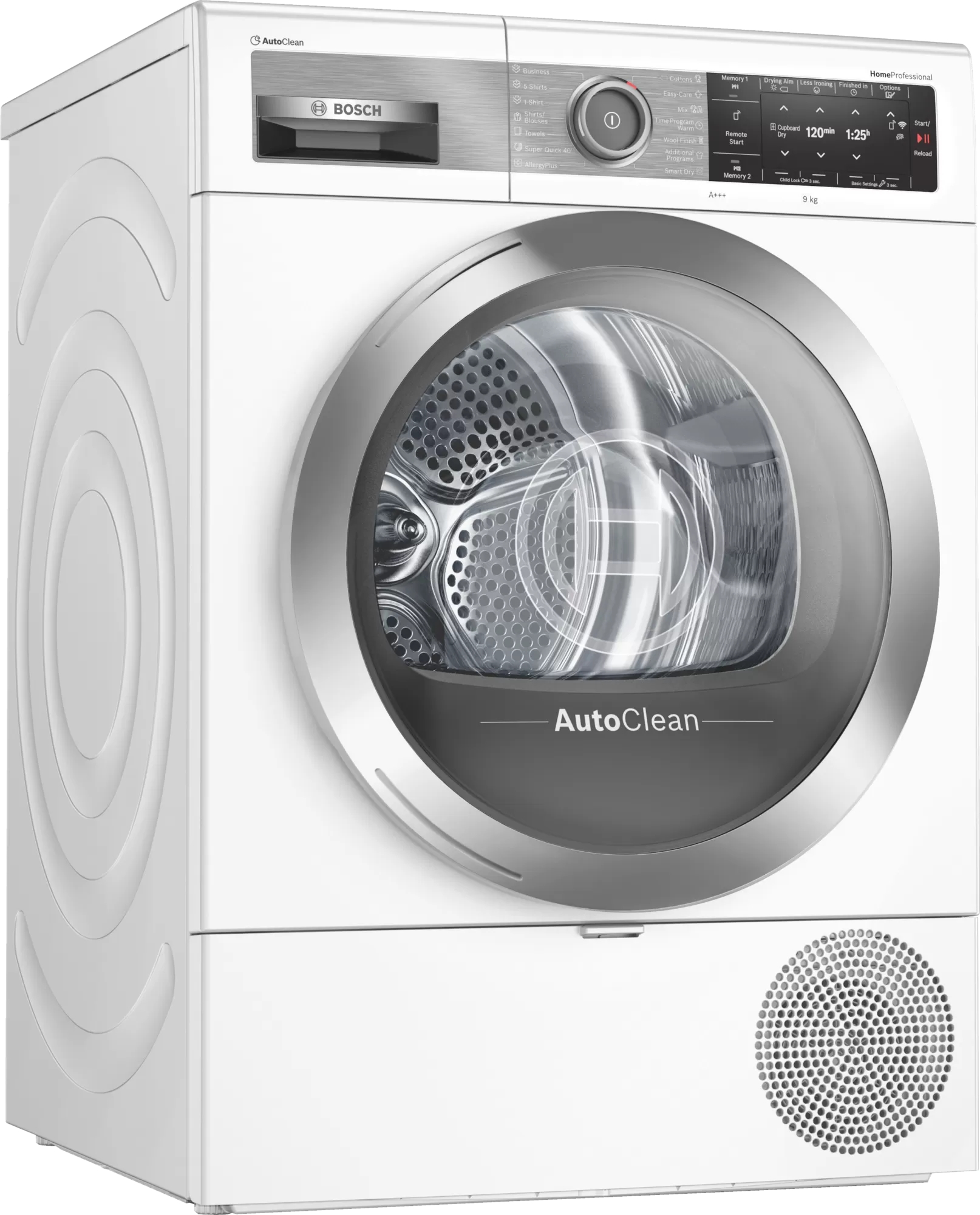 Masina de uscat rufe Bosch WTX87EH0EU / 9 kg / A+++ / Alb photo 1