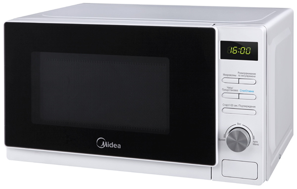 Cuptor cu microunde Midea AM720C4E-W 700 W / 20 l / Alb photo 1 Cuptor cu microunde Midea AM720C4E-W 700 W / 20 l / Alb photo 1