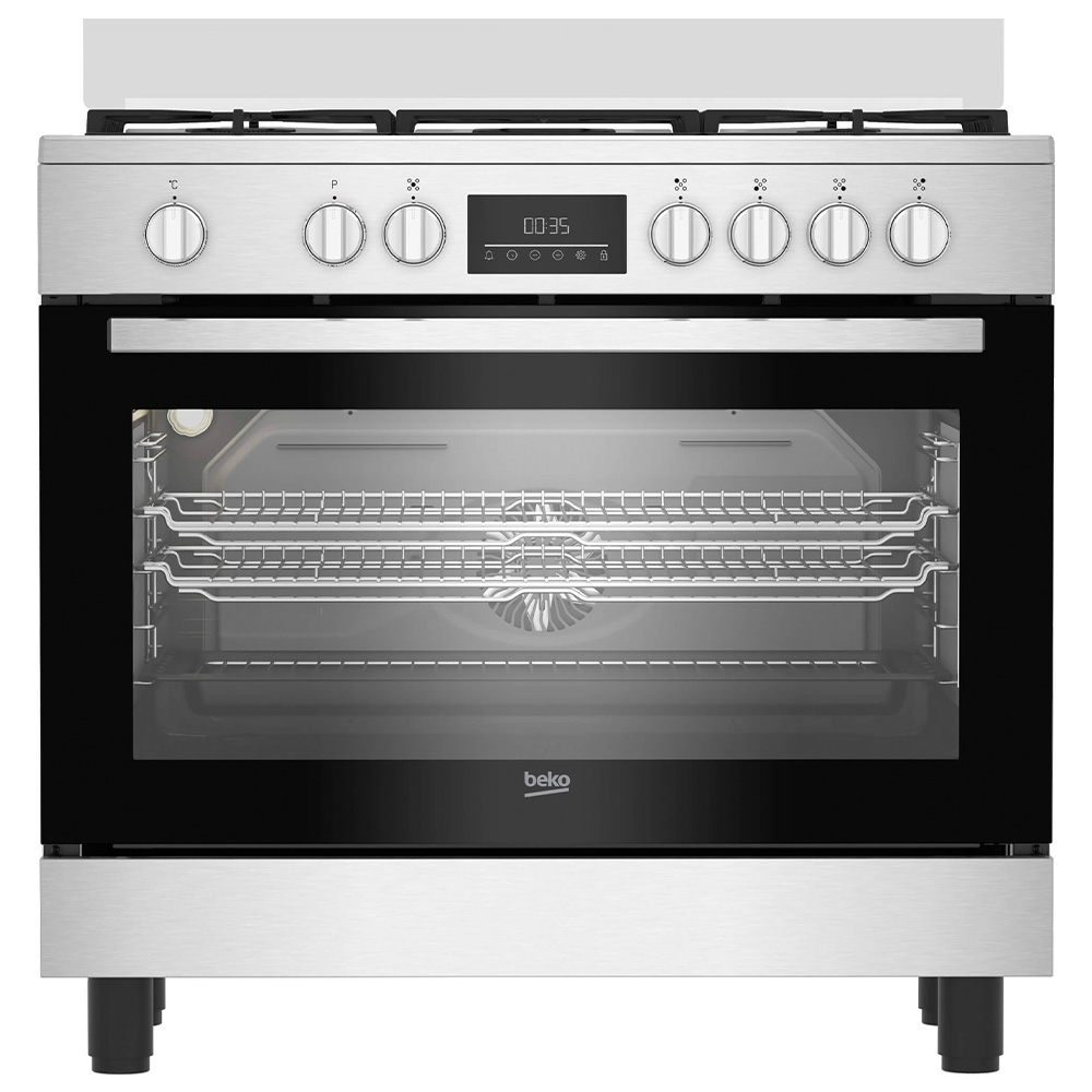 Газовая плита Beko BGM11226EX / 5 конфорок / 60 см / Нержавеющая сталь photo 1 Газовая плита Beko BGM11226EX / 5 конфорок / 60 см / Нержавеющая сталь photo 1