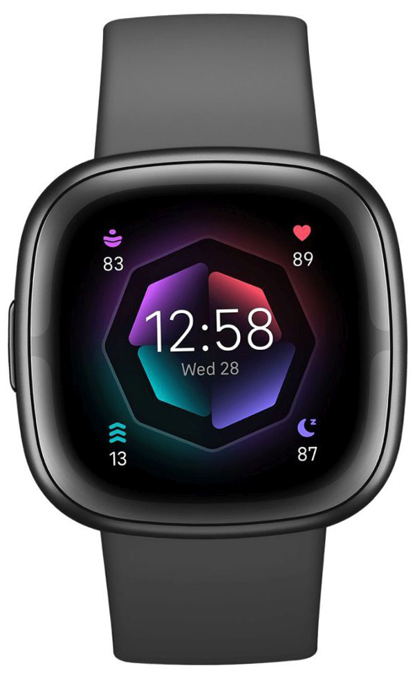 Фитнес-браслет Fitbit Sense 2 Черный / 1.69 дюйм  photo 2