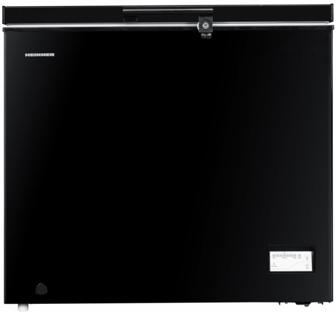 Морозильный ларь Heinner HCF205NHBKF+, 198 л, 84.5 см, F (A+), Черный photo 1 Морозильный ларь Heinner HCF205NHBKF+, 198 л, 84.5 см, F (A+), Черный photo 1