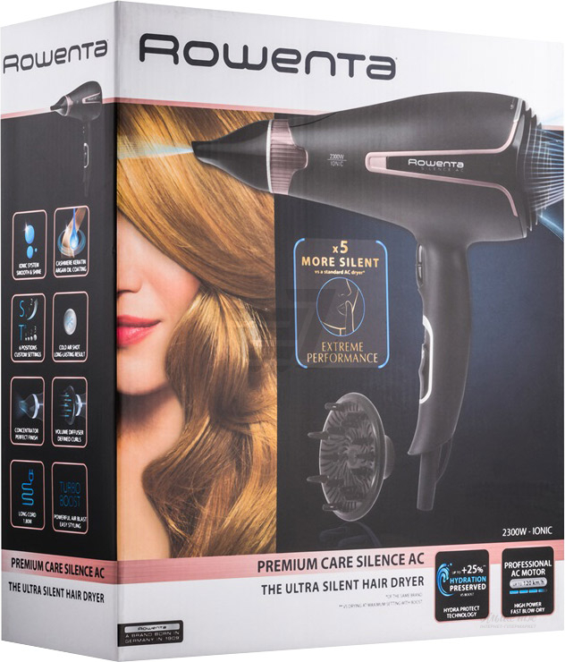 Фен Rowenta CV7920F0 2300W Черный photo 5