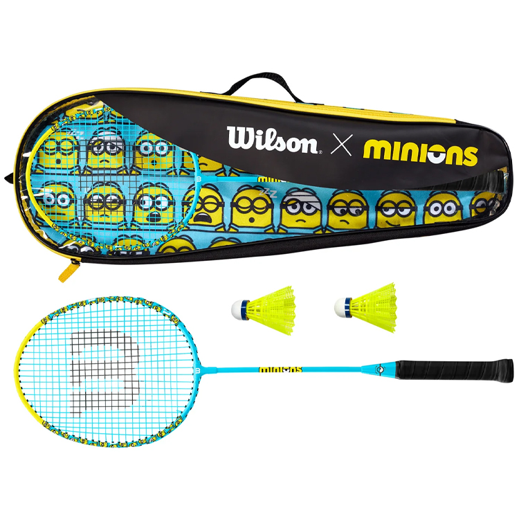 Ракетка для бадминтона Wilson minions Wilson 2.0 photo Ракетка для бадминтона Wilson minions Wilson 2.0 photo