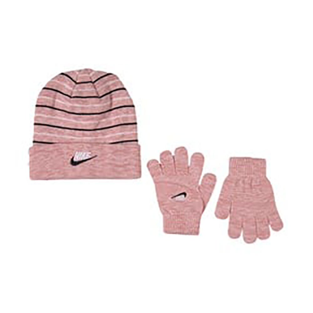 Set Caciula + manusi Nike NAN SPACE DYED BEANIE SET 4-7 Roz photo 1 Set Caciula + manusi Nike NAN SPACE DYED BEANIE SET 4-7 Roz photo 1