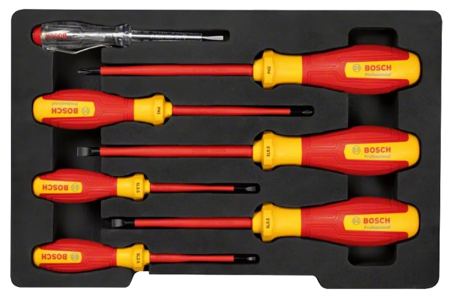 Набор отверток Bosch VDE SL/PH 7, 1600A02NF7 photo 3