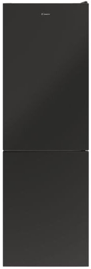 Frigider cu doua usi Candy CCE3T618FB / 342 l / 185 cm / F / Negru photo 1