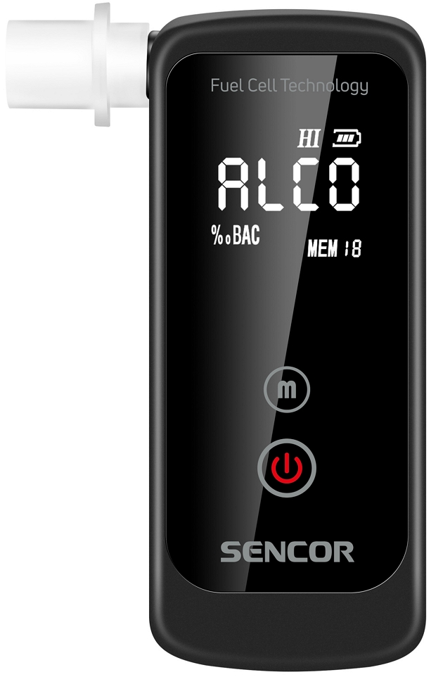 Алкотестер Sencor SCABA40FC photo 1 Алкотестер Sencor SCABA40FC photo 1
