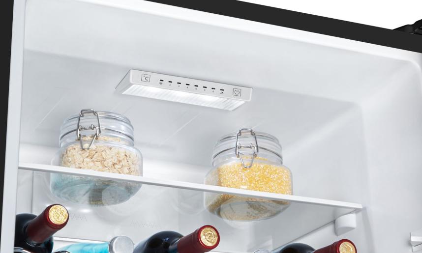 Frigider cu doua usi Hisense RB435N4AWFE / 336 l / 200.4 cm / E / Negru photo 3