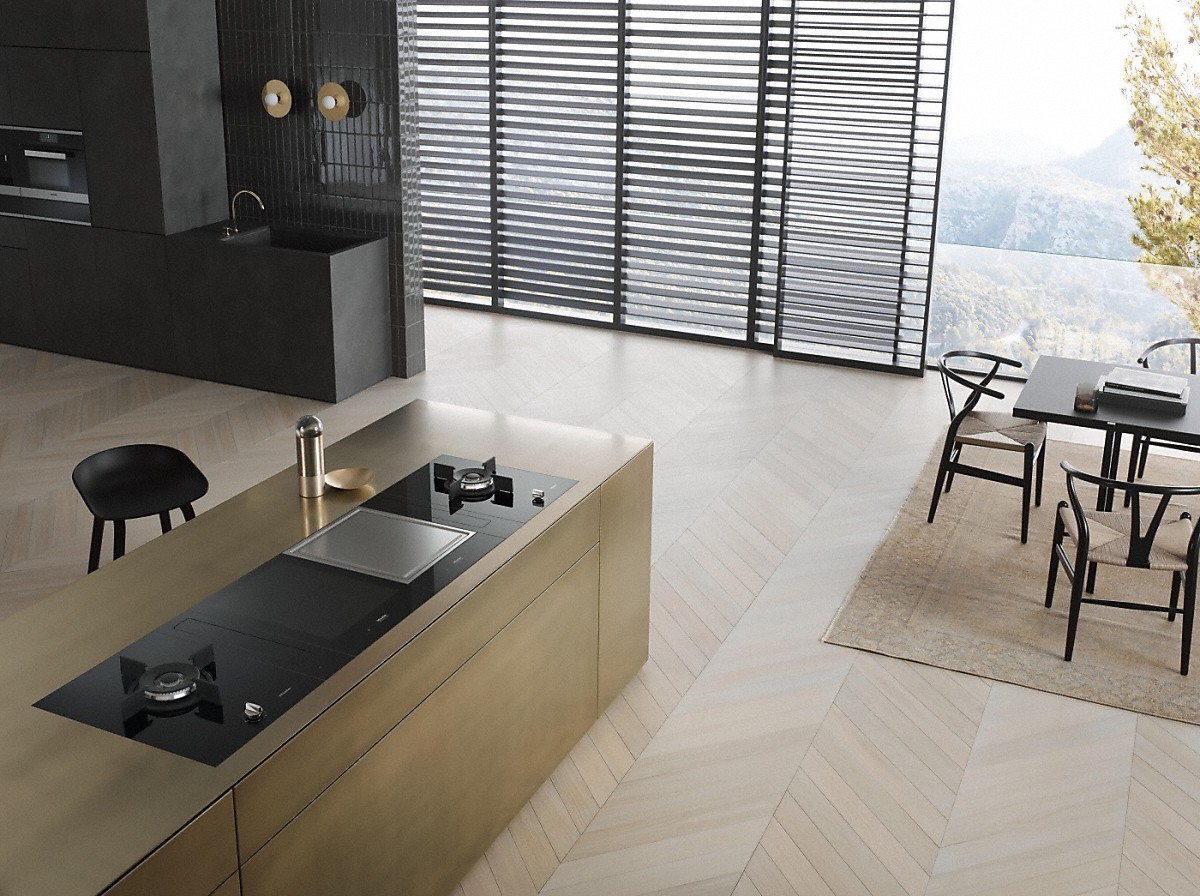 Встраиваемая  газовая панель Miele CS7101FL photo 3