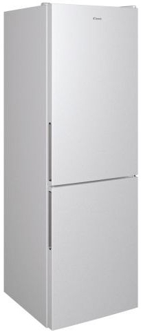 Frigider cu doua usi Candy CCE3T618FS / 342 l / 185 cm / F / Gri photo 5
