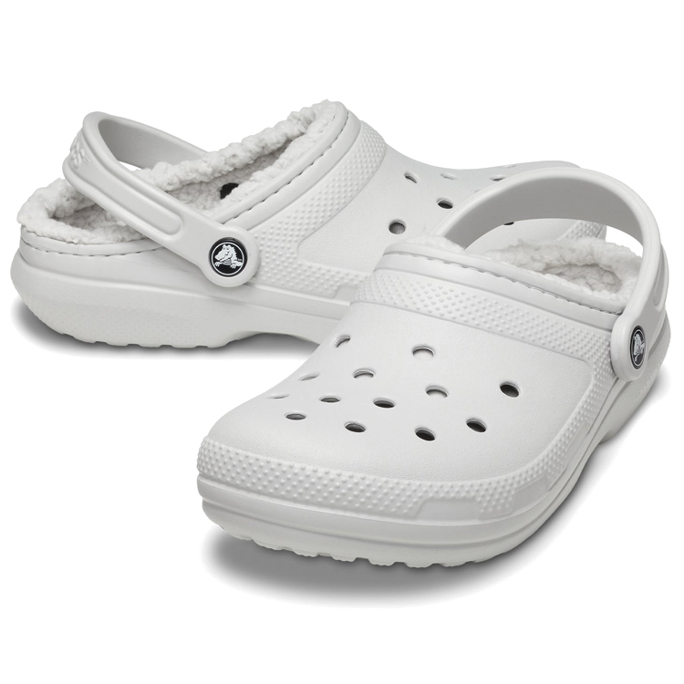 Slapi Crocs Classic Lined Clog pt Barbati / 48-49 / Gri photo 4