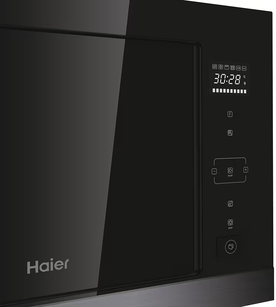 Cuptor cu microunde Haier HOR38G5FT 900 W / 28 l / Negru photo 2