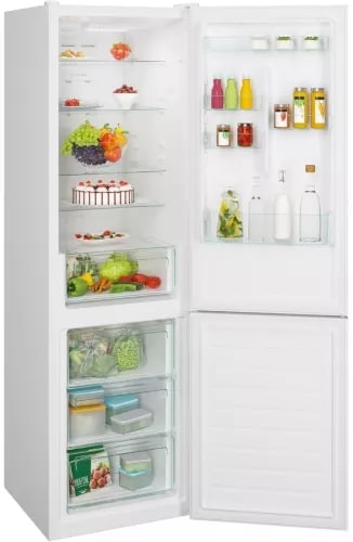 Frigider cu doua usi Candy CCE3T620FW / 377 l / 200 cm / F / Alb photo 3