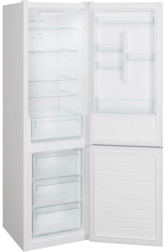 Frigider cu doua usi Candy CCE3T620FW / 377 l / 200 cm / F / Alb photo 5