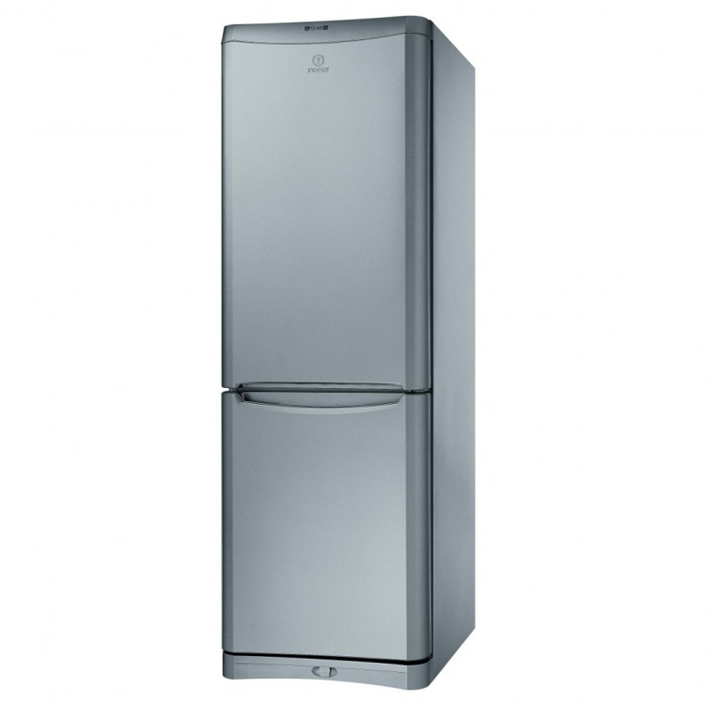Frigider cu doua usi Indesit BIAA13FX / 283 l / 188 cm / A+ / Gri photo 1 Frigider cu doua usi Indesit BIAA13FX / 283 l / 188 cm / A+ / Gri photo 1