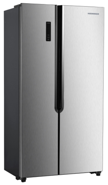 Frigider Side-by-Side Heinner HSBS-H430NFX / 436 l / 178 cm / A+ / Gri photo 3