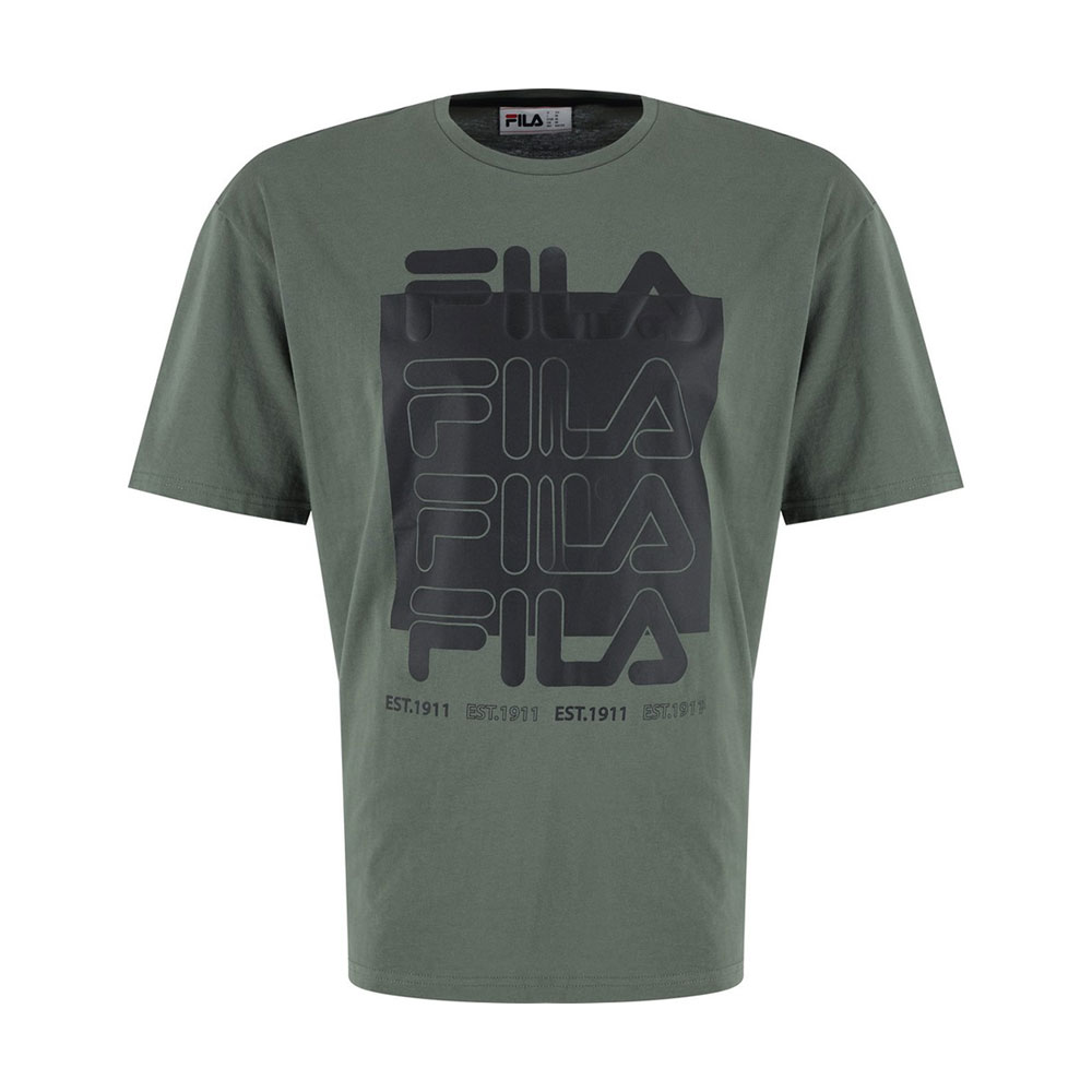 Футболка мужская Fila M Tee 44-46 Зеленый photo 1 Футболка мужская Fila M Tee 44-46 Зеленый photo 1