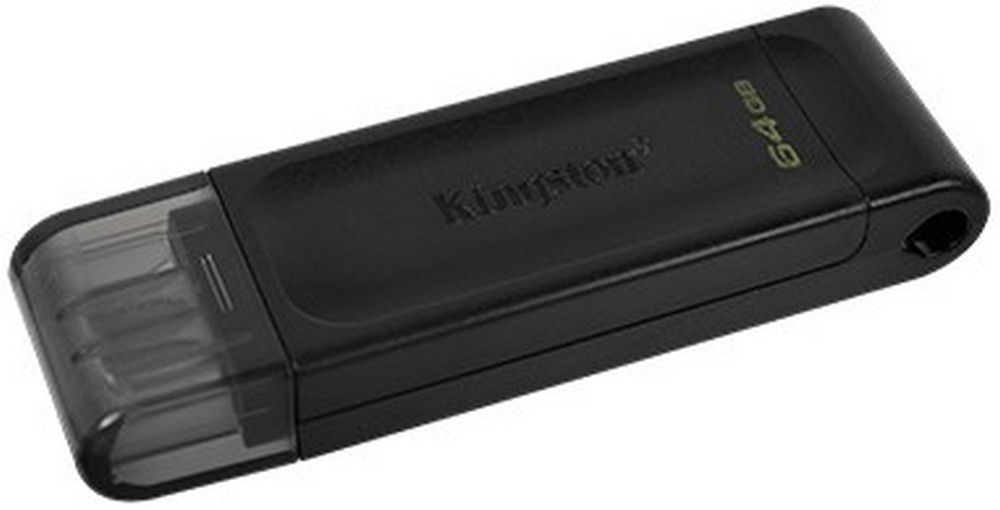 USB Флэш Kingston DataTraveler 70 64GB Black photo 2