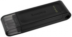 USB Флэш Kingston DataTraveler 70 64GB Black thumbnav 2