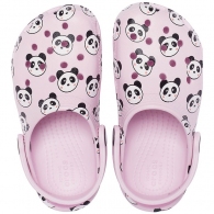 Slapi Crocs Panda Print Clog K thumbnav 3