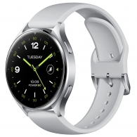 Smart watch Xiaomi Watch 2 Silver Case With Gray TPU Strap thumbnav 2