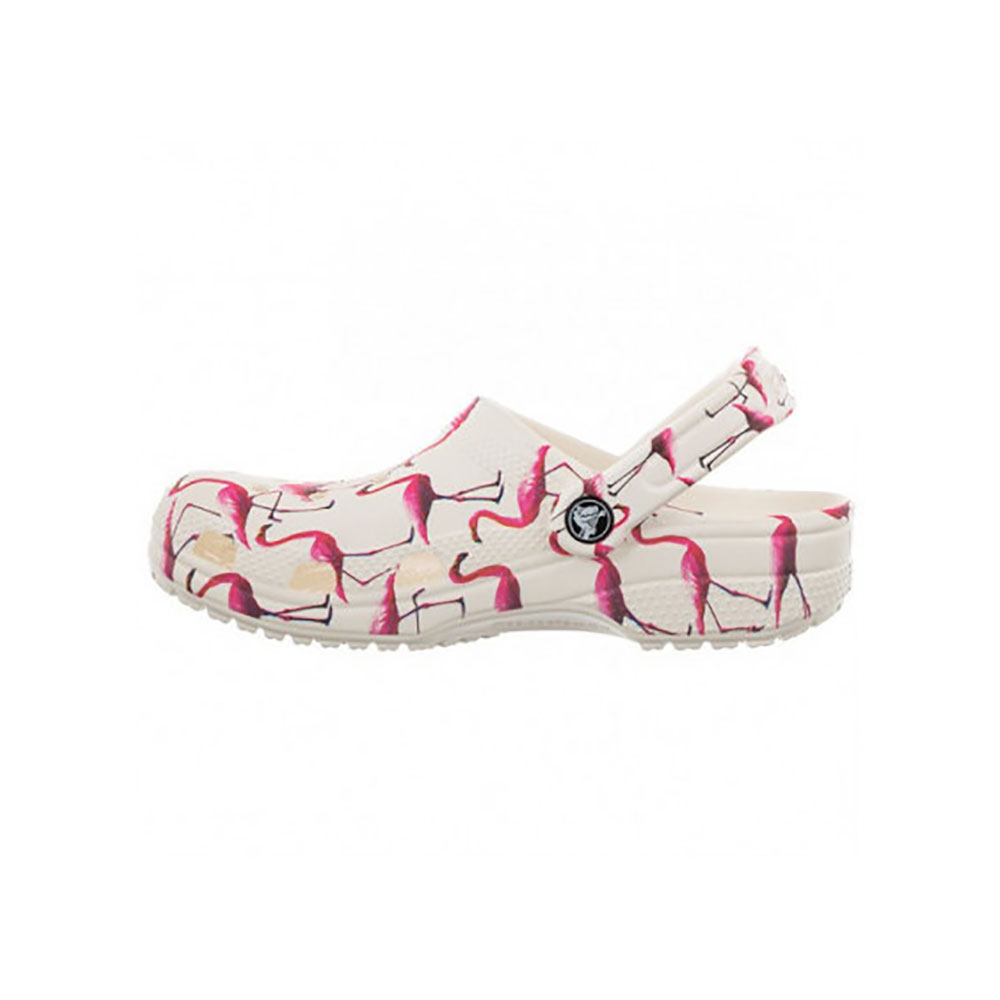 Slapi Crocs Classic pool Party Clog Kids / 30-31 cm / Alb-roz photo 1 Slapi Crocs Classic pool Party Clog Kids / 30-31 cm / Alb-roz photo 1