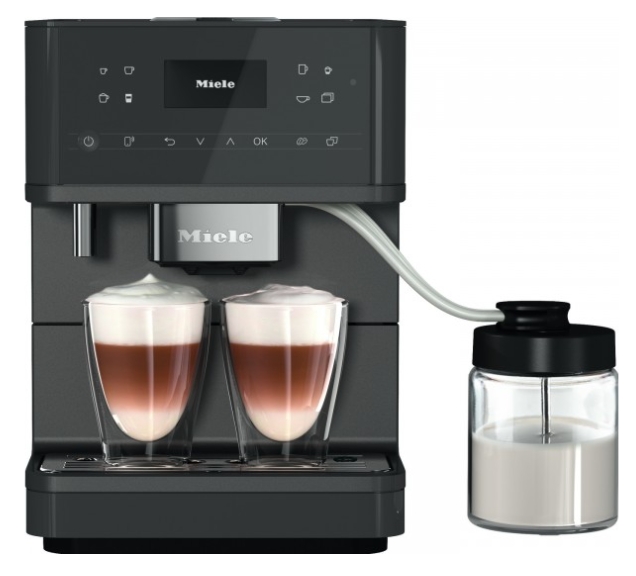 Aparat de cafea Espresso Miele CM6560 MilkPerfection Graphitgrau PearlFinish / 15 bar / Espresso photo 3