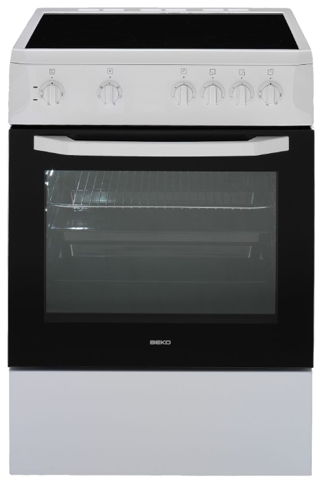 Plită electrică Beko CSS67000GW / 4 arzatoare / Sticla-ceramica photo 1 Plită electrică Beko CSS67000GW / 4 arzatoare / Sticla-ceramica photo 1