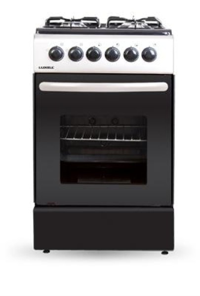 Комбинированная плита Luxell LF 55 GEG W / 4 конфорок / 60 см / Белый / Черный photo 1 Комбинированная плита Luxell LF 55 GEG W / 4 конфорок / 60 см / Белый / Черный photo 1