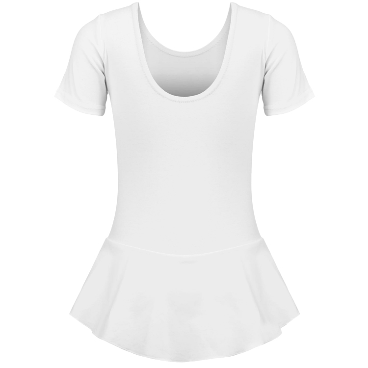 Costum p/u gimnastica Grace Dance Leotard / 28 / Alb photo 2