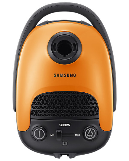 Пылесос с мешком Samsung VC20F30WDHL / 2000Вт / Оранжевый photo 1 Пылесос с мешком Samsung VC20F30WDHL / 2000Вт / Оранжевый photo 1