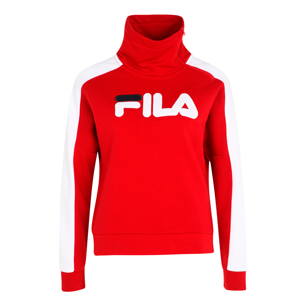 Hanorac Fila Crew J W 42-44 Rosu Femei photo 1
