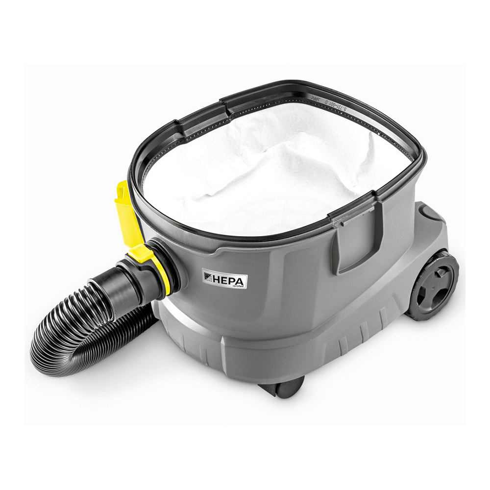 Aspirator cu sac Karcher T111CLASSIC / 850W / Gri cu negru photo 3