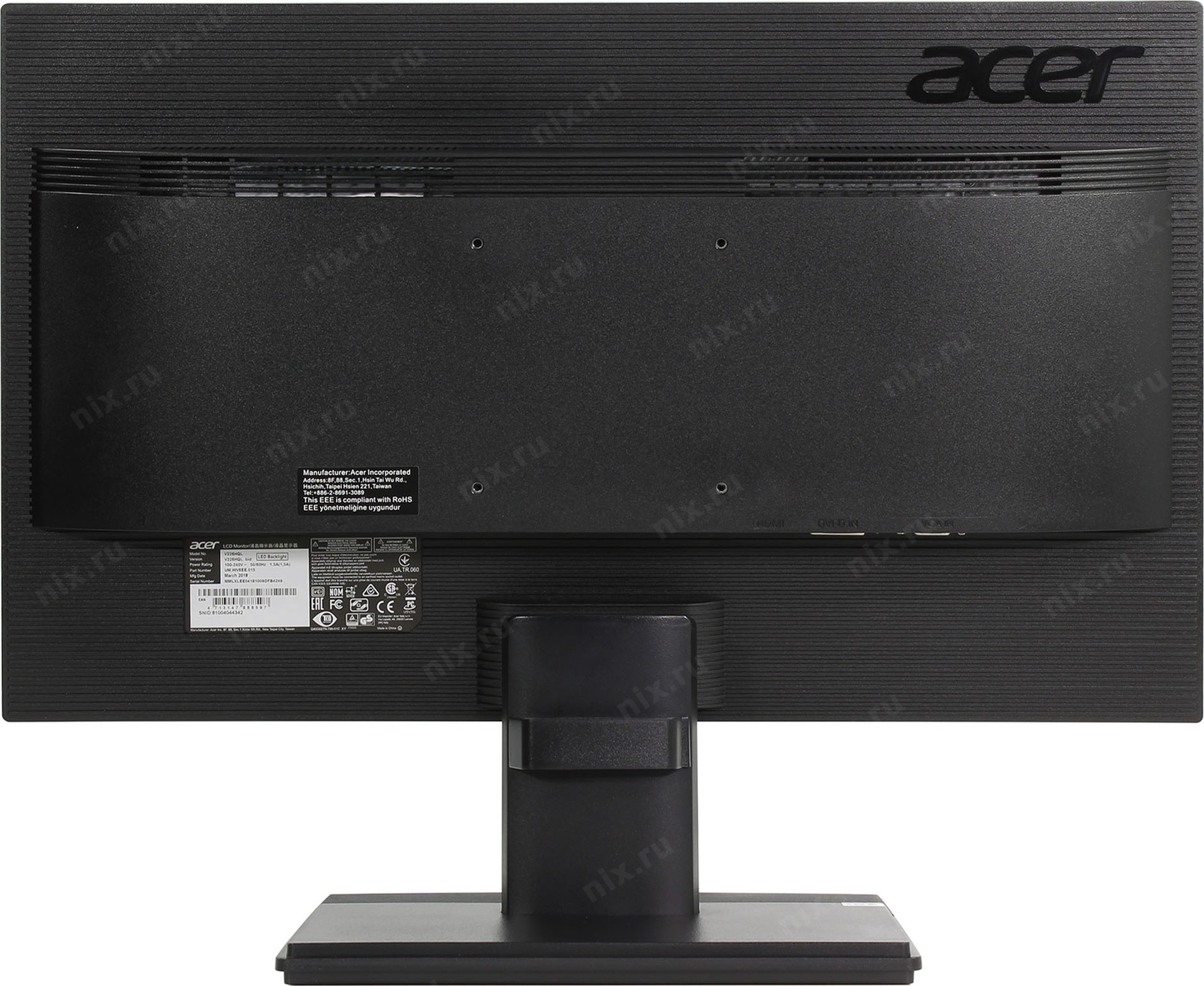 Монитор Acer V226HQLBID photo 3