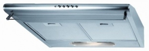 Hota Hansa OSC-6711IH, 2 motoare, 570 m3/h, 60 cm, Inox thumbnav 1