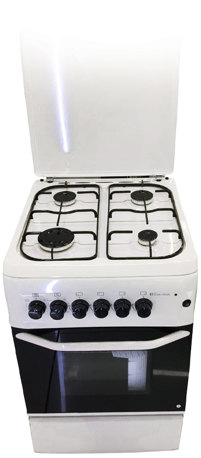 Plita de gaz Eurolux MFE-5640IW / 4 arzatoare / 60 cm / Alb photo 1