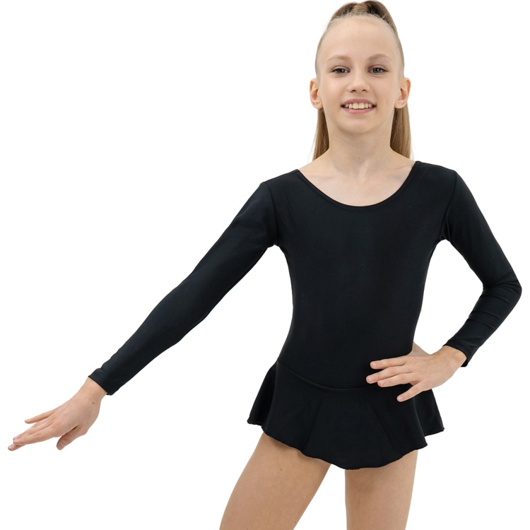 Costum pentru gimnastica cu fusta Grace Dance Gymnastic leotard with skirt photo 1