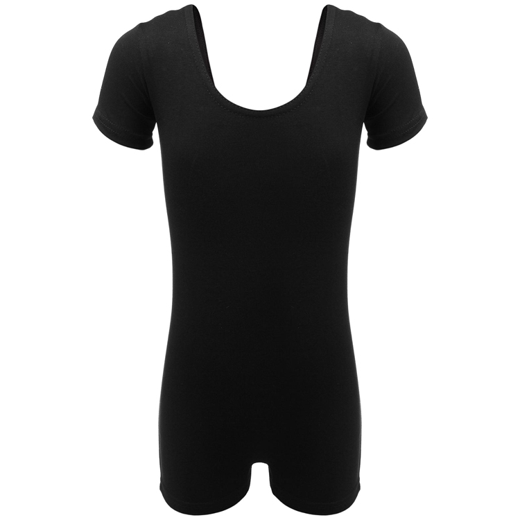 Costum pentru gimnastica cu sorti maneca scurta Grace Dance Gymnastic leotard short sleeve with shorts photo 