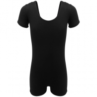 Costum pentru gimnastica cu sorti maneca scurta Grace Dance Gymnastic leotard short sleeve with shorts thumbnav