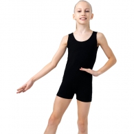 Купальник гимнастический с шортами без рукавов Grace Dance Gymnastic leotard thumbnav