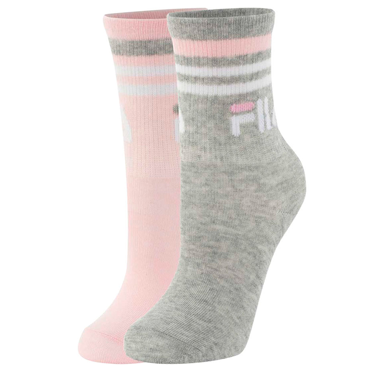 Носки Fila socks Розовый/Серый photo 1 Носки Fila socks Розовый/Серый photo 1