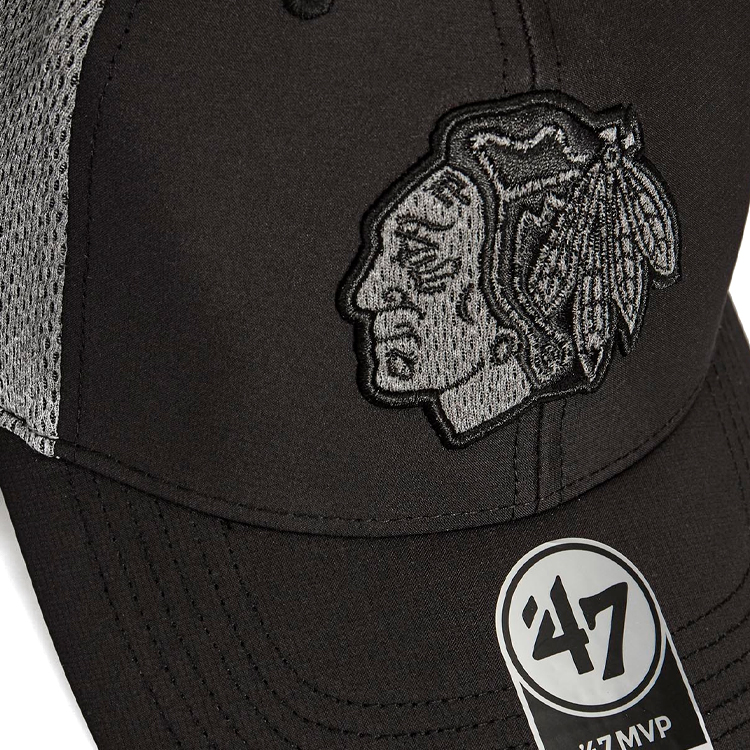 Chipiu 47 Brand ARLO CHICAGO BLACKHAWKS One size Negru photo 2