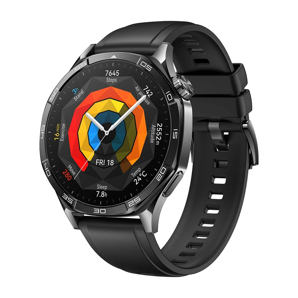 Huawei Watch GT 5 46mm, Vili-B19F, Black photo 1 Huawei Watch GT 5 46mm, Vili-B19F, Black photo 1