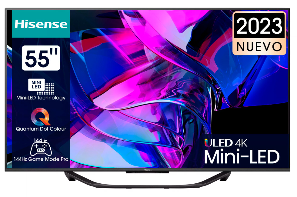 Televizor Hisense 55U7KQ / 55" / Mini LED / UHD 4K photo 1 Televizor Hisense 55U7KQ / 55" / Mini LED / UHD 4K photo 1