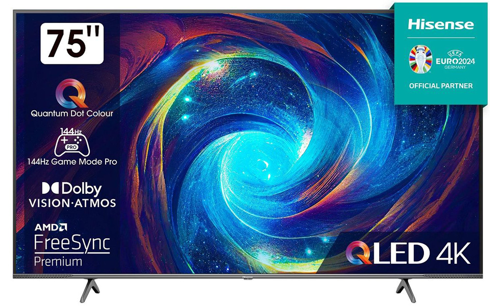 Televizor Hisense 75E7KQ / 75" / QLED / UHD 4K photo 1 Televizor Hisense 75E7KQ / 75" / QLED / UHD 4K photo 1