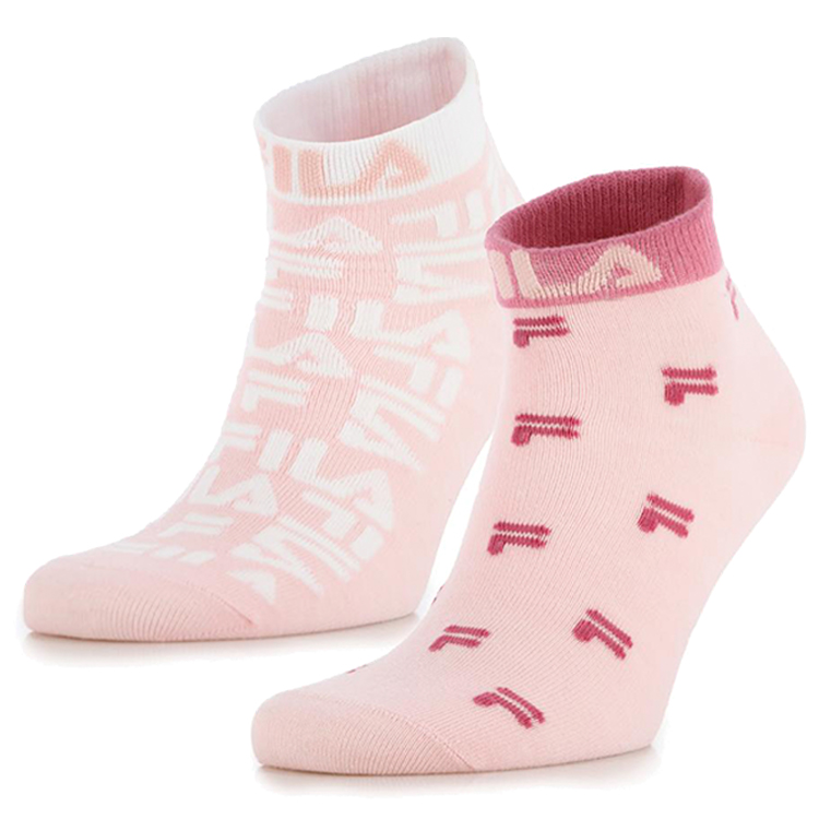 Sosete Fila socks/108839-KW/Roz-alb photo 1 Sosete Fila socks/108839-KW/Roz-alb photo 1