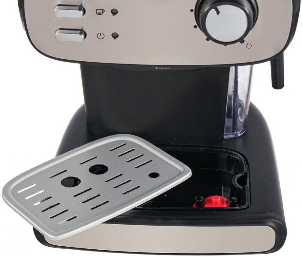 Cafetiera Heinner HEM-1100BKX / 1.2 l / Manuala / Macinata photo 2